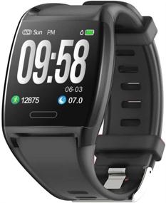 img 4 attached to HalfSun Fitness Tracker: Heart Rate, Blood Pressure & Sleep Monitor, Waterproof Smart Watch with Calorie Counter & Pedometer