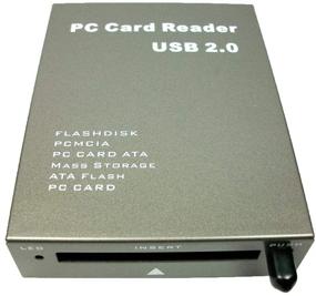 img 2 attached to 📷 SZBJ USB2.0 PCMCIA Card Reader for Flashdisks, ATA PC Cards, and Mass Storage ATA Flash