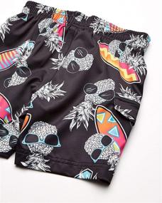 img 2 attached to 🩳 Boys' Spotted Zebra Swim Board Shorts