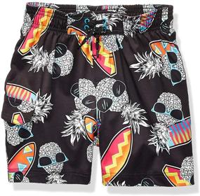 img 3 attached to 🩳 Boys' Spotted Zebra Swim Board Shorts