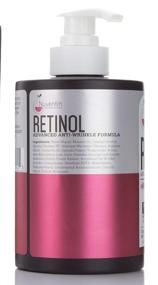 img 1 attached to Salon Size 15 Fl OZ Retinol Cream: Hyaluronic Acid, Green Tea - Anti-Wrinkle Formula for Face & Body. Reducing Fine Lines, Aging, Dry Skin