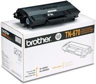 brother tn670 toner retail packaging logo