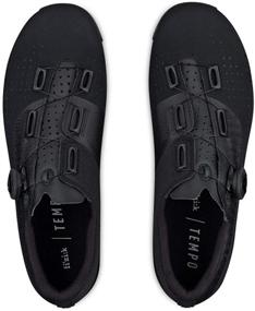 img 1 attached to Fizik Tempo OVERCURVE Wide Black Men's Shoes