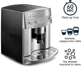 img 1 attached to De'Longhi ESAM3300 Magnifica Super Automatic Espresso & Coffee Machine in Silver - Enjoy Your Perfect Brew Every Time!