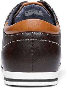 img 1 attached to 👞 Stylish and Versatile: Bruno RIVERA 01 Black Oxfords Sneakers for Men's Fashion