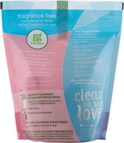 img 3 attached to 🌱 Optimize Search: Grab Green Fragrance Free Delicate Laundry Detergent Pods - 60 Count, Plant and Mineral Based for Gentle Cleaning, Stain Removal, Ideal for Fine Fabrics