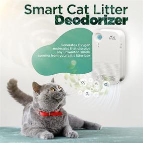 img 3 attached to 🐱 Cat Deodorizer for Litter Box – Odor Eliminating Cat Litter Deodorizer, Smart Air Purifier for Cat Litter Box – Home Odor and Dust Neutralizer with Auto On/Off Function