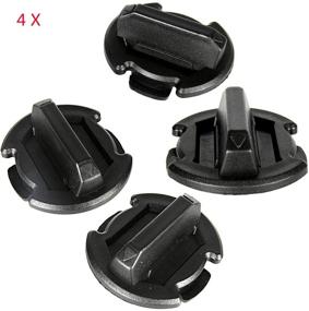 img 4 attached to 🚿 Floor Drain Plug Twist Trap Seal Kit - Fits 2014-2018 Polaris RZR 1000 900 XP Turbo Models (4Pcs)