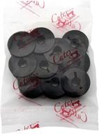 cutex 10 black metal bobbins sewing logo