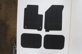img 2 attached to Dodge Authentic Black Slush Mat Set - Genuine Accessories 82213476 (Pack of 4)