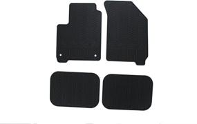 img 3 attached to Dodge Authentic Black Slush Mat Set - Genuine Accessories 82213476 (Pack of 4)