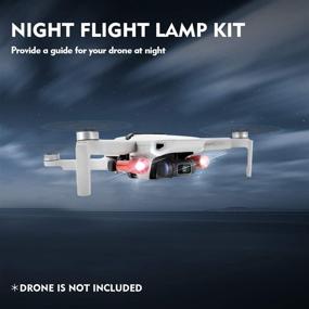 img 3 attached to Enhance Night Time Flights with DJI Mavic Mini 2: Night Flight Lamp & Extended Accessories Kit