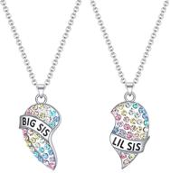 necklace jewelry friendship sis lil logo