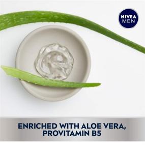 img 1 attached to 🧼 NIVEA MEN Maximum Hydration Deep Cleansing Aloe Vera Face Scrub - 3 Pack, 4.4 Oz Tubes