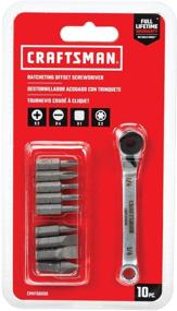 img 2 attached to 🔧 Enhance Your Toolbox with the CRAFTSMAN 10-Piece Multi-bit Ratcheting Screwdriver Set (CMHT68008)