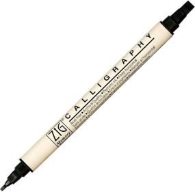 img 4 attached to 🖋 Introducing Zig Memory System Calligraphy Marker in Pure Black - Elevate Your Writing Experience!