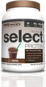 img 4 attached to ☕ PEScience Select Cafe Protein - Ледяной мокко: 20 порций белкового напитка с кофейным вкусом, смесь сывороточного и казеинового белка