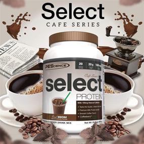 img 1 attached to ☕ PEScience Select Cafe Protein - Iced Mocha: 20 Servings of Coffee Flavored Whey and Casein Blend