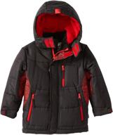 rothschild puffer coat for boys logo