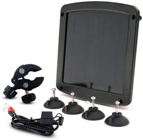 img 4 attached to Battery Tender 5 Watt Solar Battery Charger 12V - Weatherproof Mountable Charger with Multiple Mounting Options and Accessories - 021-1172