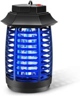 botaro bug zapper: powerful 4250v mosquito zappers killer - waterproof insect fly traps 🦟 gnat killer for indoor/outdoor use - electronic light bulb lamp for backyard, patio, and home logo