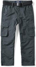 img 2 attached to 👖 OCHENTA Outdoor Camping Trousers for Boys' Clothing: 180 14 15 Pants!