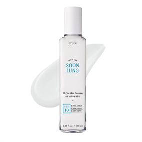 img 4 attached to 🌿 Эмульсия ETUDE SoonJung 10 Free Moist 130 мл 21AD | Гипоаллергенная Увлажняющая Эмульсия без раздражения для ухода за поврежденной кожей и релаксации | Корейский уход за кожей