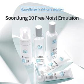 img 3 attached to 🌿 Эмульсия ETUDE SoonJung 10 Free Moist 130 мл 21AD | Гипоаллергенная Увлажняющая Эмульсия без раздражения для ухода за поврежденной кожей и релаксации | Корейский уход за кожей