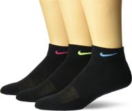 🧦 nike everyday cushion low training socks: optimal comfort for every workout (3 pair) логотип