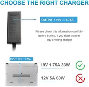 img 1 attached to 💻 ASUS Laptop Charger Replacement 33W for ASUS Eeebook X205 X205T X205TA Chromebook C201 C201P C201PA Vivobook E200H E200HA AD890526 ADP-33AW ADP-33AW B Power Adapter