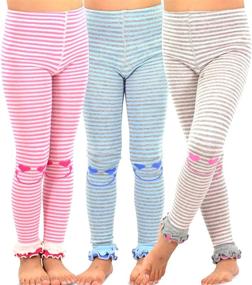 img 4 attached to Cozy up in Style with Naartjie Kids Fleece Brushed Leggings for Girls