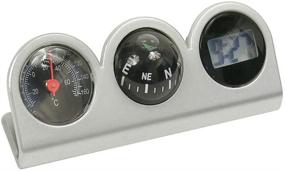 img 1 attached to 🧭 Набор аксессуаров Custom 11159 с компасом, часами и термометром