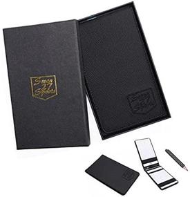 img 1 attached to Seven27Sports Leather Scorecard 30 Page Pockets