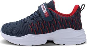 img 3 attached to 👟 Vivay Lightweight Tennis Shoes for Boys & Girls | Ideal Sneakers for Tennis & Running - Little Kids to Big Kids