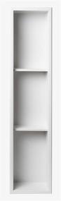 img 3 attached to 🚿 ALFI brand ABNC0836-W Shower Niche: Sleek and Functional Matte White Storage Solution