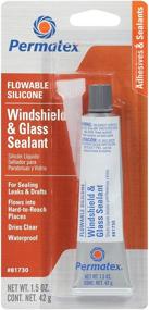img 2 attached to “Permatex 81730 1.5 oz. Flowable Silicone Windshield and Glass Sealer”