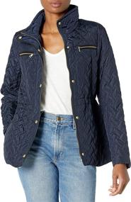 img 2 attached to Stylish Cole Haan Womens Quilted Jacket: Coats, Jackets, & Vests for Women