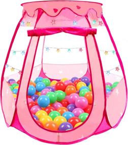 img 4 attached to Discover the Magic of Tikolus Princess Colorful Foldable Carrying: Portable & Stylish!