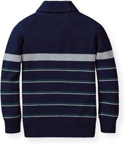 img 3 attached to Optimized SEO: Long Sleeve Shawl Collar Sweater for Boys by Hope & Henry