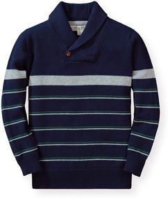 img 4 attached to Optimized SEO: Long Sleeve Shawl Collar Sweater for Boys by Hope & Henry