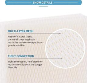 img 2 attached to BTNTVEN HFT600 Humidifier Filter T Replacement for Honeywell - Compatible with Honeywell HEV615 HEV620 Tower Humidifier, Fits HEV615 HEV615B HEV615W HEV620 HEV620B HEV620W Cool Mist Humidifier