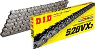 🔗 d.i.d 520vx3-96 steel 520vx3 x-ring chain - high-performance & durable 96 link logo