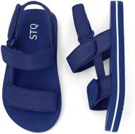 lightweight stq toddler sandals 👶 for little boys' comfortable sandal shoes logo