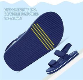 img 1 attached to Lightweight STQ Toddler Sandals 👶 for Little Boys' Comfortable Sandal Shoes