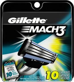 img 3 attached to Men's Shave & Hair Removal Gillette Mach3 Razor Blades Refills