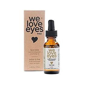 img 4 attached to 👁️ We Love Eyes- All Natural Tea Tree Eyelid Cleansing Oil: Eliminate Bacteria, Demodex & Debris for Optimal Eyelid Hygiene - 100% Preservative Free!