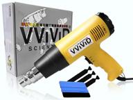 🔥 vvivid heat gun for automotive vinyl wrapping with precision nozzle and 3m toolkit (includes nozzle & 3m toolkit) логотип