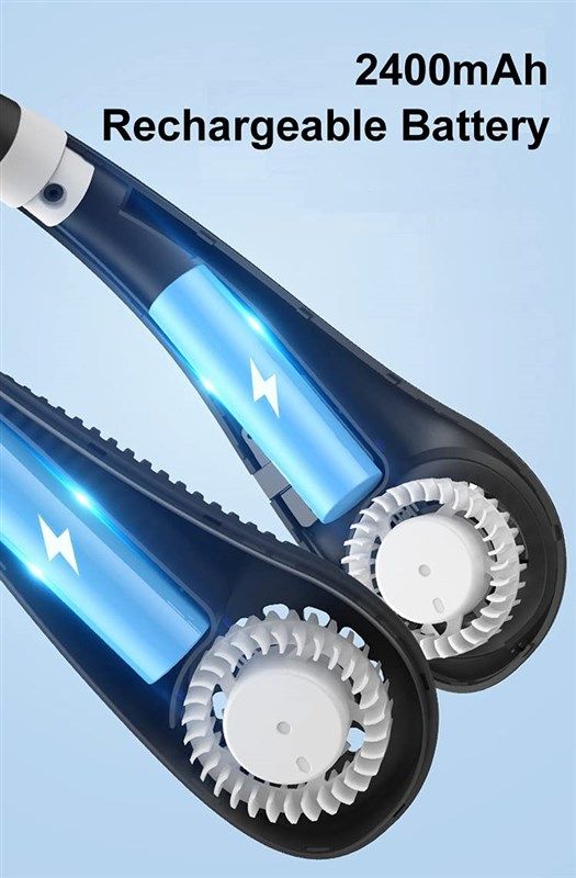 portable personal rechargeable wearable bladeless 로고