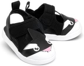 img 4 attached to 🍓 Ikiki Squeaky Strawberry Sandals: Fun and Stylish Squeaker Boys' Shoes