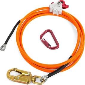 img 4 attached to Happybuy Flipline Carabiner Arborists Climbers Occupational Health & Safety Products and Personal Protective Equipment